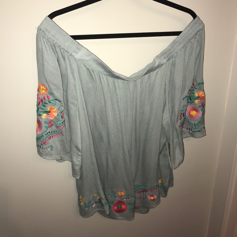 NWT off the shoulder top